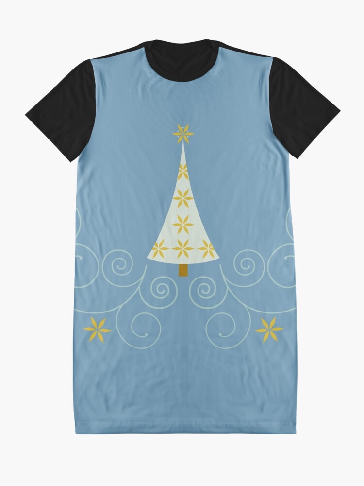 Alternate view of Holiday Greetings! Graphic T-Shirt Dress