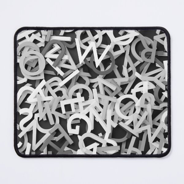 Item preview, Heap of grey alphabetic character letters texture designed and sold by UDDesign.