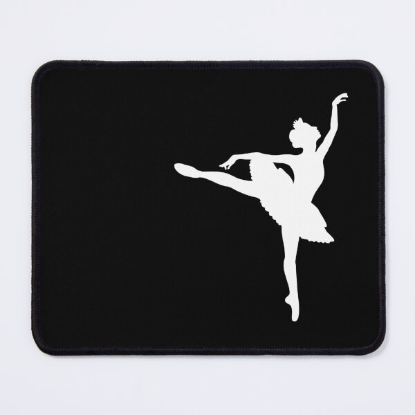 Item preview, Dancing Ballerina - white silhouette on black designed and sold by XOOXOO.