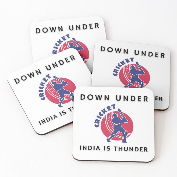 Item preview, Down Under India Is Thunder Cricket designed and sold by PHLDesign.