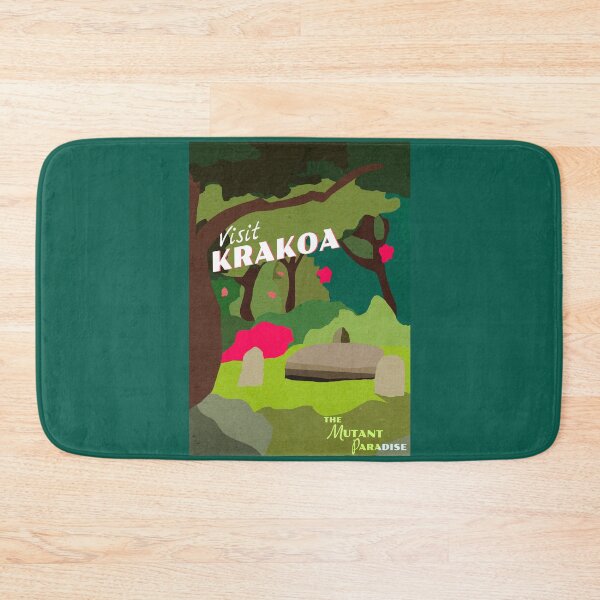 Item preview, krakoa vintage travel poster designed and sold by aeneix.