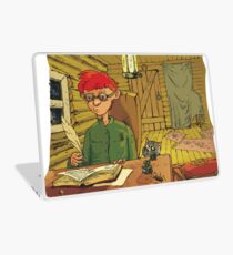 Boy writing a letter to the Turkish Sultan Laptop Skin