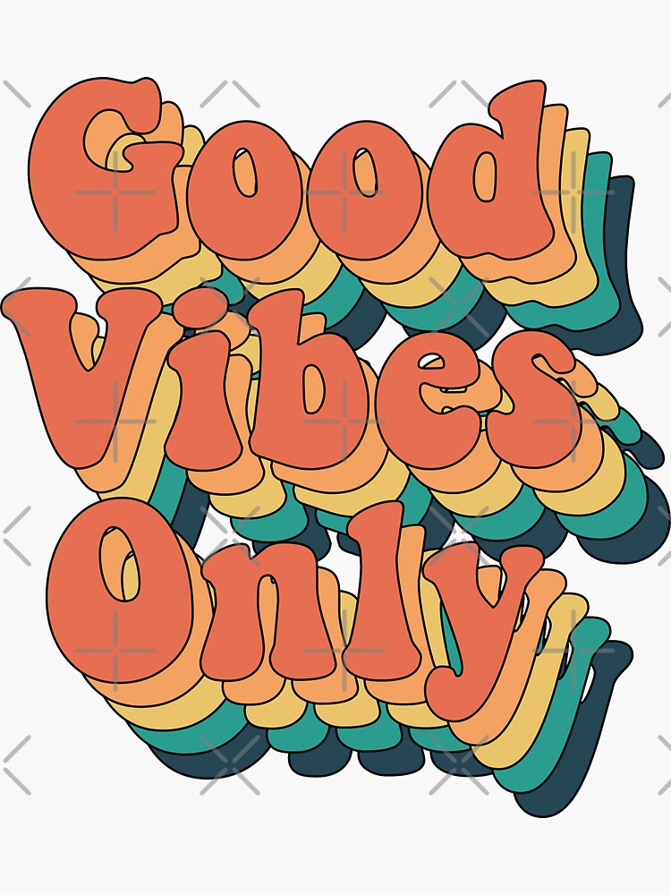Oh Stick! Good Vibes Only Sticker Book