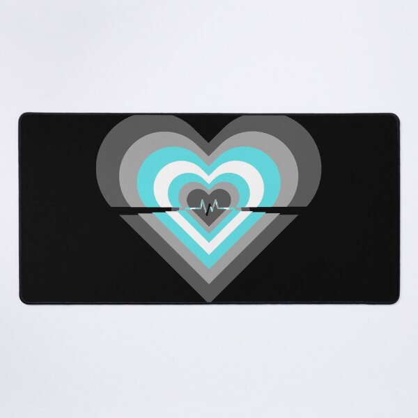 Item preview, Pride Flag Hearts - Demiboy designed and sold by thesassypanda.