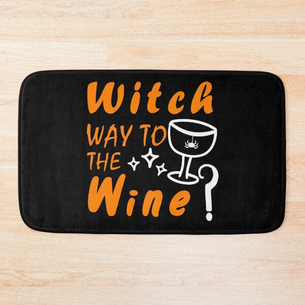 Item preview, Witch Way To The Wine  For Halloween Party, Halloween Gift For Friend, Funny designed and sold by Simoel12.