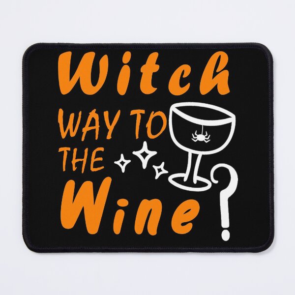 Item preview, Witch Way To The Wine For Halloween Party, Halloween Gift For Friend, Funny designed and sold by Simoel12.
