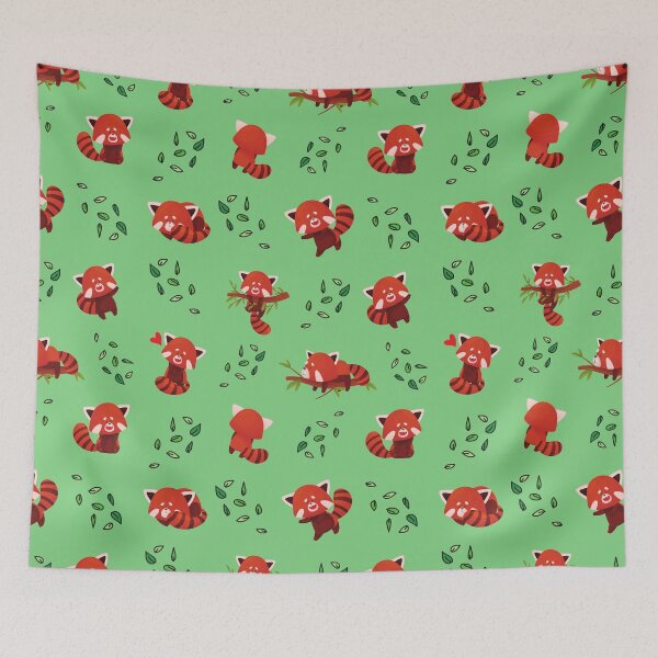 Item preview, Red Panda Pocket Cute Red Panda  designed and sold by lodarohit.