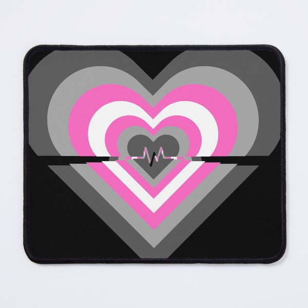 Item preview, Pride Flag Hearts - Demigirl designed and sold by thesassypanda.