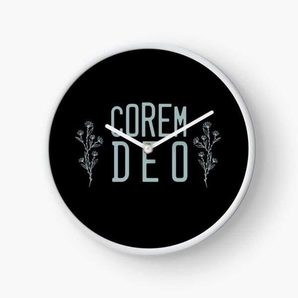 Vista previa del artículo con la obra «COREM DEO», diseñado y vendido por terahdesigns.
