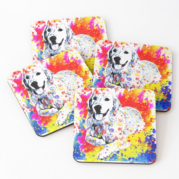 Item preview, watercolor paintings of a dog . i'm a dog lover designed and sold by MXanwar.