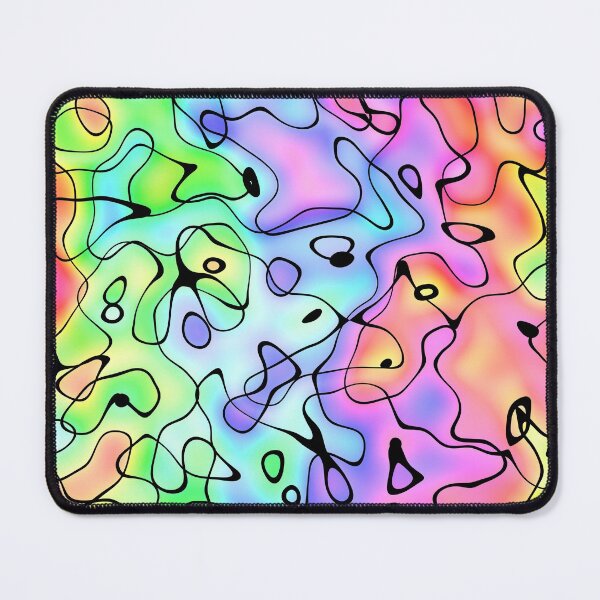Item preview, Abstract # 15 - Rainbow and Lines designed and sold by wordznart.