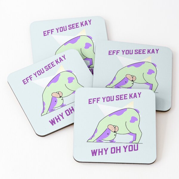 Item preview, Eff you see kay why oh you dog  designed and sold by SweetbeStore.