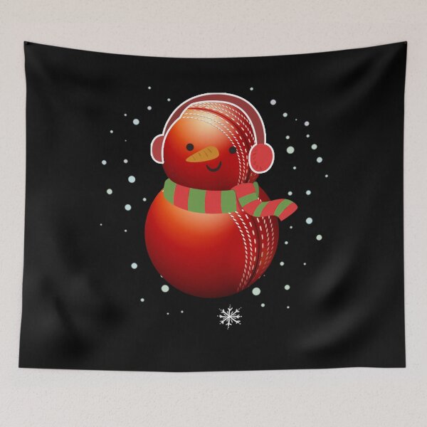 Item preview, Cricket Ball Snowman Pun Joke For Batsman Batter Bowler Cricketer designed and sold by Ngan-Jasmine.