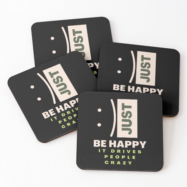 Item preview, Just Be Happy designed and sold by GreenEnvytt.