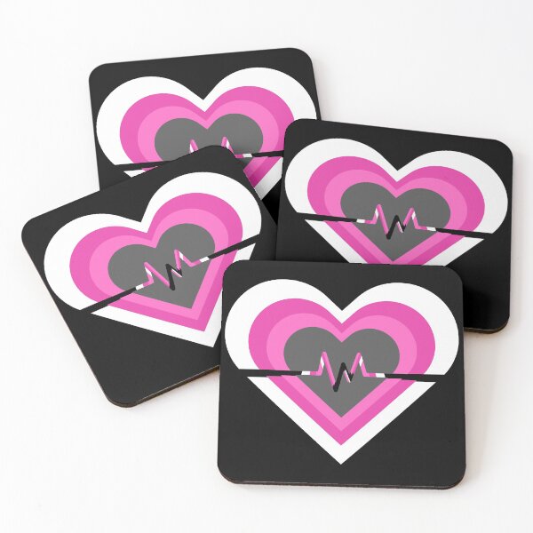 Item preview, Pride Flag Hearts - Transfem designed and sold by thesassypanda.