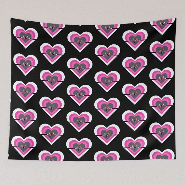 Item preview, Pride Flag Hearts - Transfem designed and sold by thesassypanda.