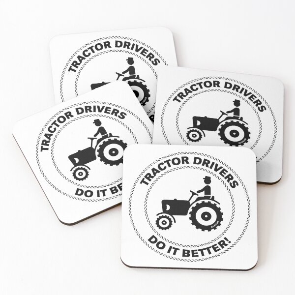 Item preview, Tractor Drivers Do It Better! (Farmer / Farming / Countryman / Black) designed and sold by MrFaulbaum.