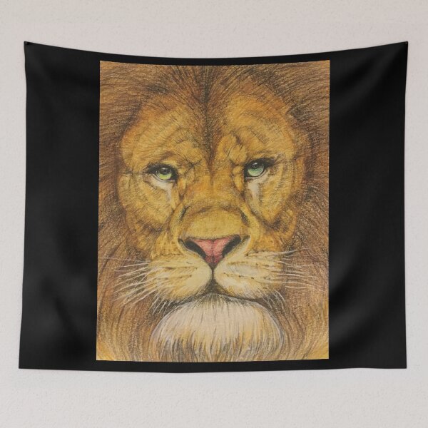 Item preview, Regal Lion Drawing designed and sold by KentChua.