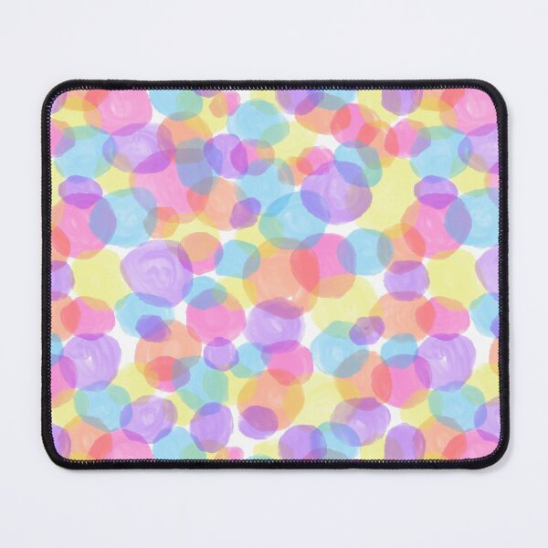 Vista previa del artículo con la obra «Patrón multicolor de ducha de caramelo», diseñado y vendido por wordznart.