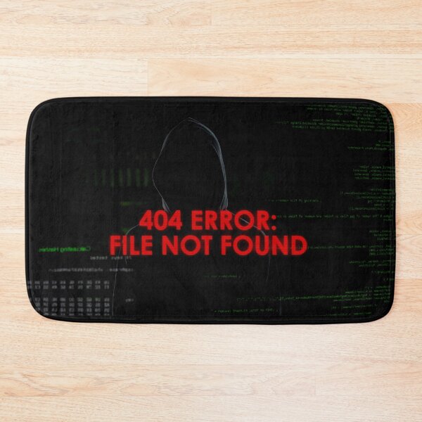 Item preview, Error 404 page not found, coding and cyber designed and sold by EngineersArt.