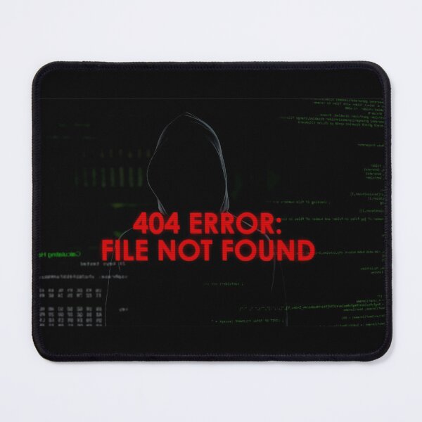 Item preview, Error 404 page not found, coding and cyber designed and sold by EngineersArt.
