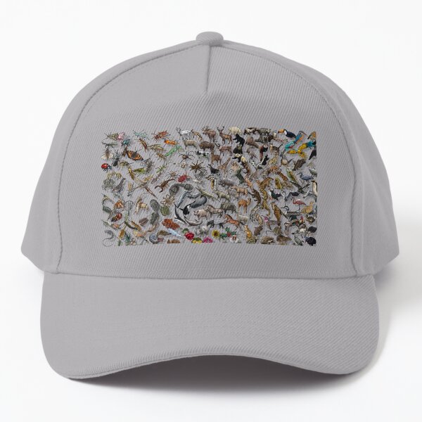 Evolution Tree of Life overlapping Baseball Cap