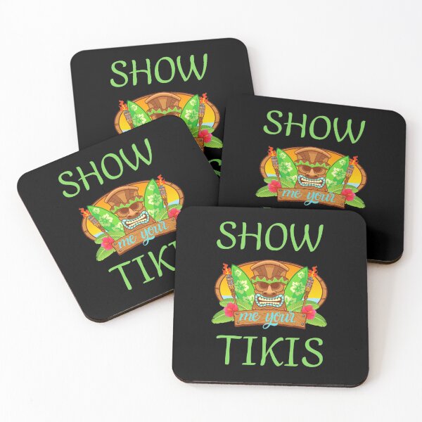 Item preview, Show Me Your Tikis Funny Angry Tiki Hawaiian T-Shirt designed and sold by Unique styl  DeSigNe.