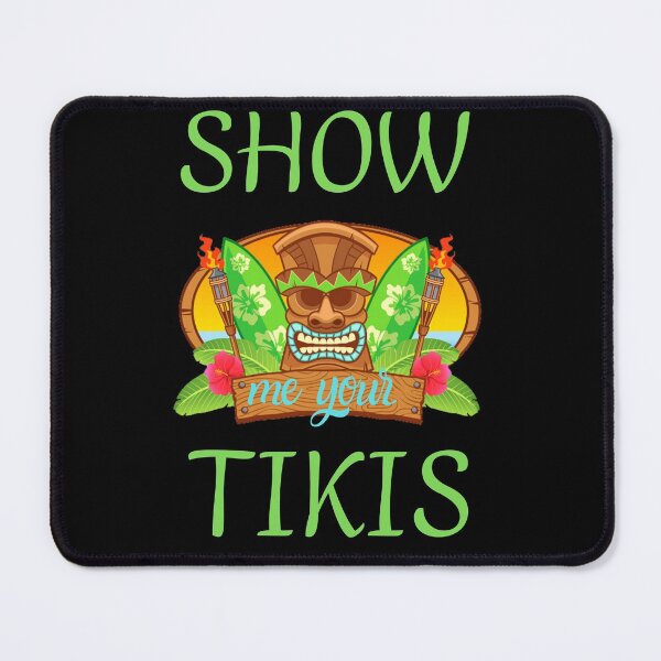 Item preview, Show Me Your Tikis Funny Angry Tiki Hawaiian T-Shirt designed and sold by Unique styl  DeSigNe.