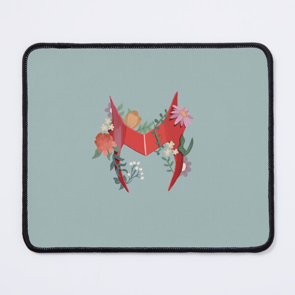 Scarlett Witch headpiece with flowers Mouse Pad