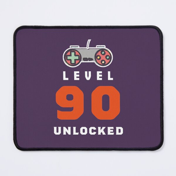 Item preview, Level 90 Unlocked Retro, Funny Video Gamer 90th Birthday Gift, 90 Years Old Vintage designed and sold by Boom-llqb.