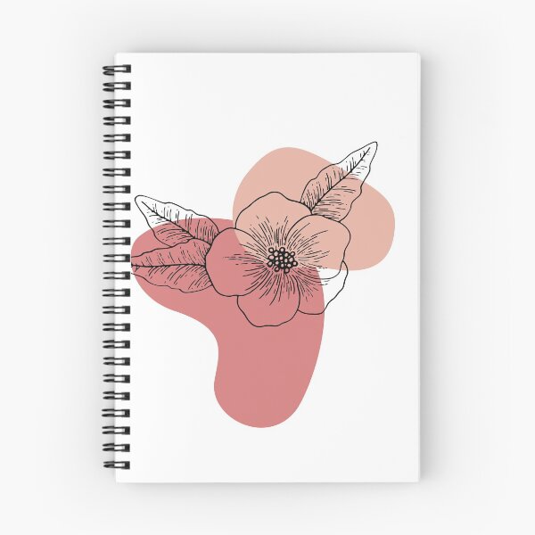 Artikelvorschau, minimalistische rosa Blume entworfen und verkauft von BerylBlake.