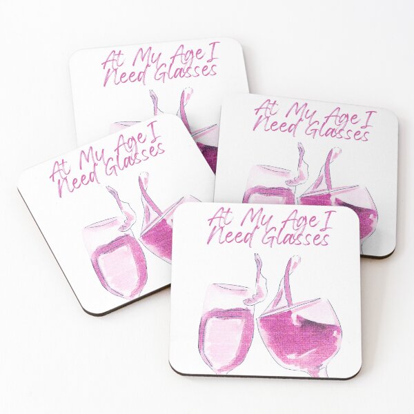 Item preview, At My Age I Need Glasses designed and sold by MYNTLYF.