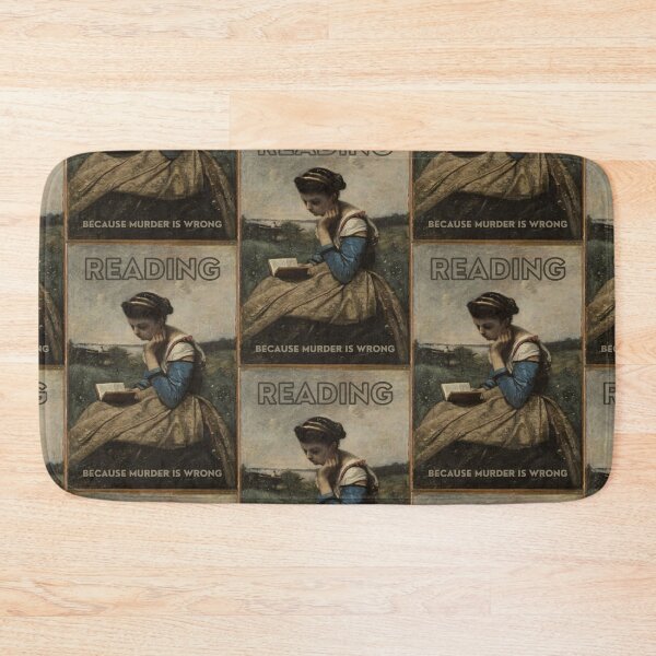 Item preview, Reading woman vintage artwork  designed and sold by Rislam.