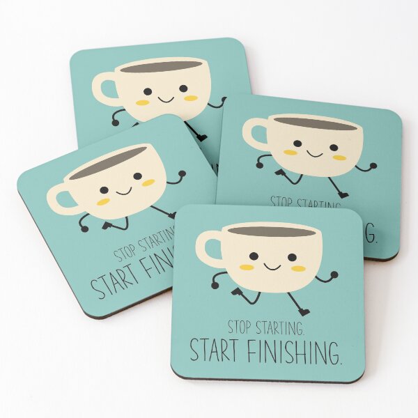 Item preview, Stop starting, start finishing designed and sold by DAFIN.