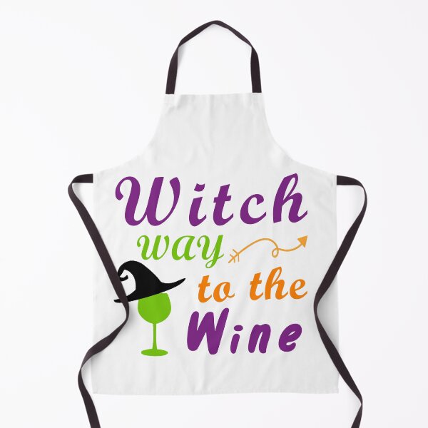 Item preview, Witch Way To The Wine For Halloween Party, Halloween Gift For Friend, Funny designed and sold by Simoel12.