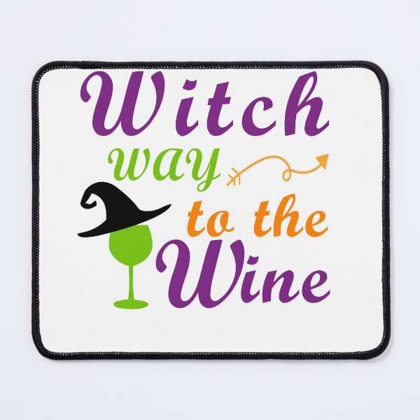 Item preview, Witch Way To The Wine For Halloween Party, Halloween Gift For Friend, Funny designed and sold by Simoel12.