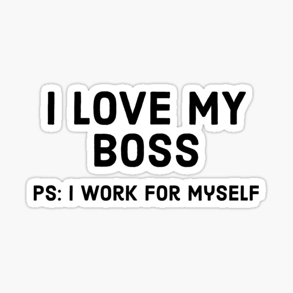 Item preview, Funny Business owner, independent worker, freelancer design designed and sold by Theleochick.