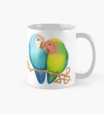 Bunte Wellensittiche Tasse
