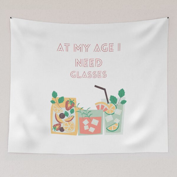 Item preview, At My Age I Need Glasses designed and sold by MYNTLYF.