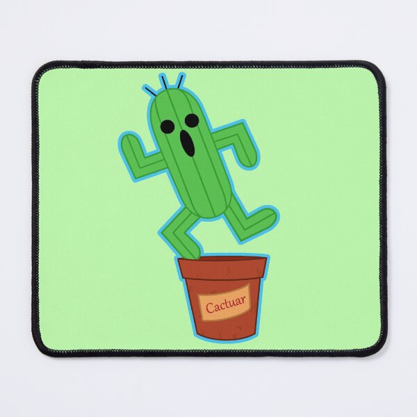 Item preview, Cactuar Escaping Pot designed and sold by Kitori.