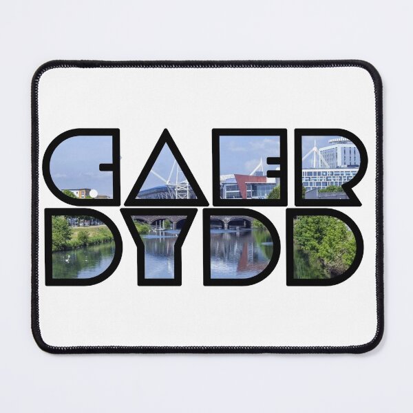 Item preview, Caerdydd (Cardiff) city view designed and sold by WelshStuff.