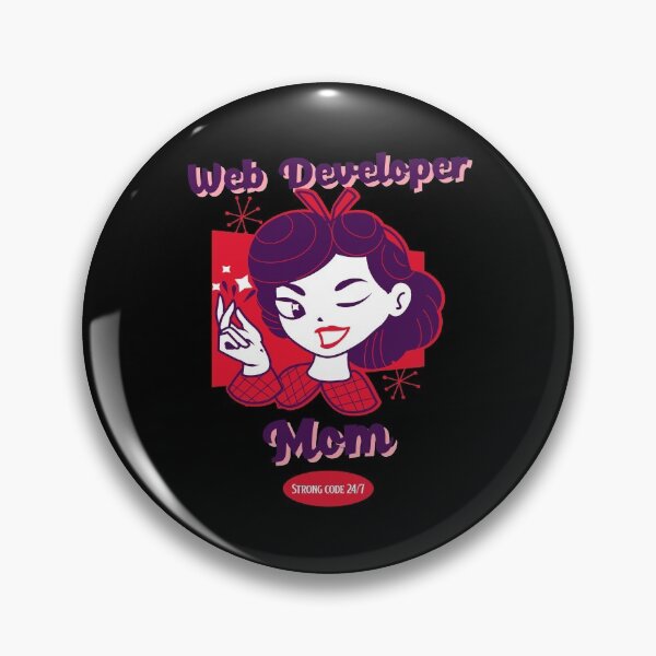 Item preview, Web Developer Mom. Strong Code 24/7 - Web Development Female Coder designed and sold by Shirtlify.