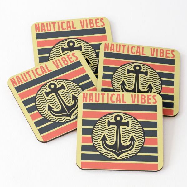 Item preview, Nautical Vibes with Anchor designed and sold by surfcrowd.