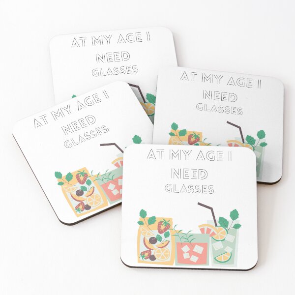 Item preview, At My Age I Need Glasses designed and sold by MYNTLYF.