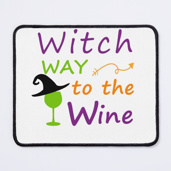 Item preview, Witch Way To The Wine For Halloween Party, Halloween Gift For Friend, Funny designed and sold by Simoel12.