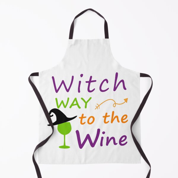 Item preview, Witch Way To The Wine For Halloween Party, Halloween Gift For Friend, Funny designed and sold by Simoel12.