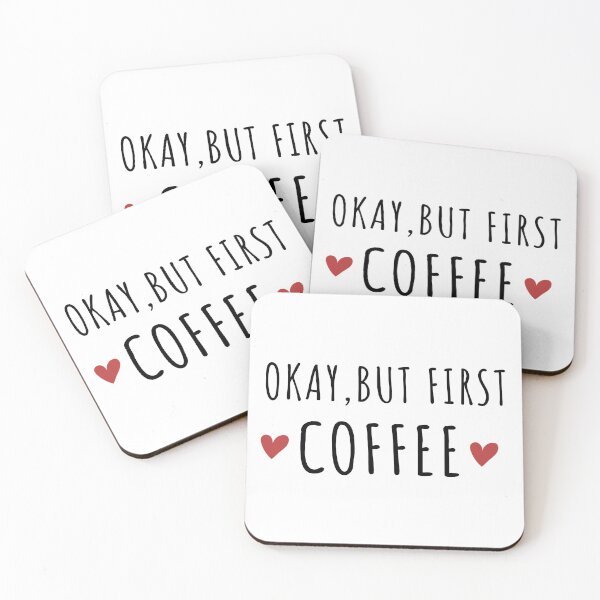 Item preview, Okay, but first coffee designed and sold by EverythingUK.