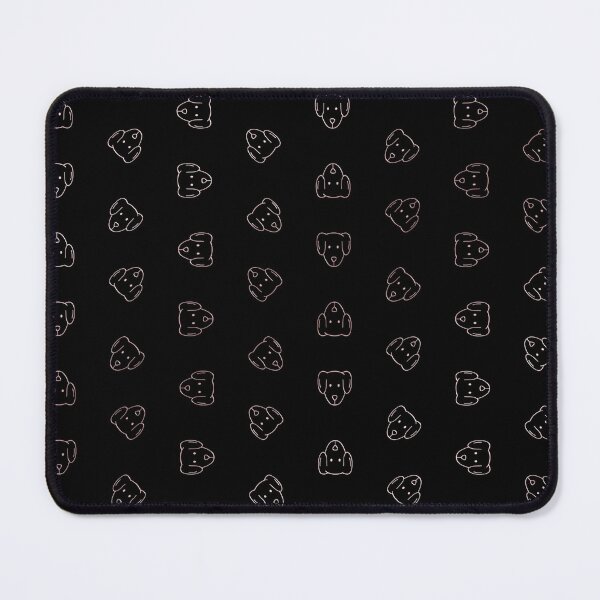 Item preview, Metallic Dog face rose gold pattern designed and sold by MrJean.