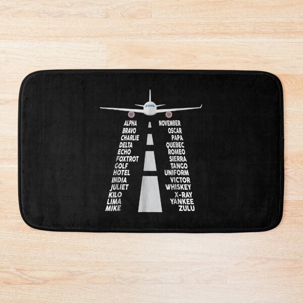 Artikelvorschau,  Pilot Airplane Phonetic Alphabet Gift For entworfen und verkauft von ralphscruggs.