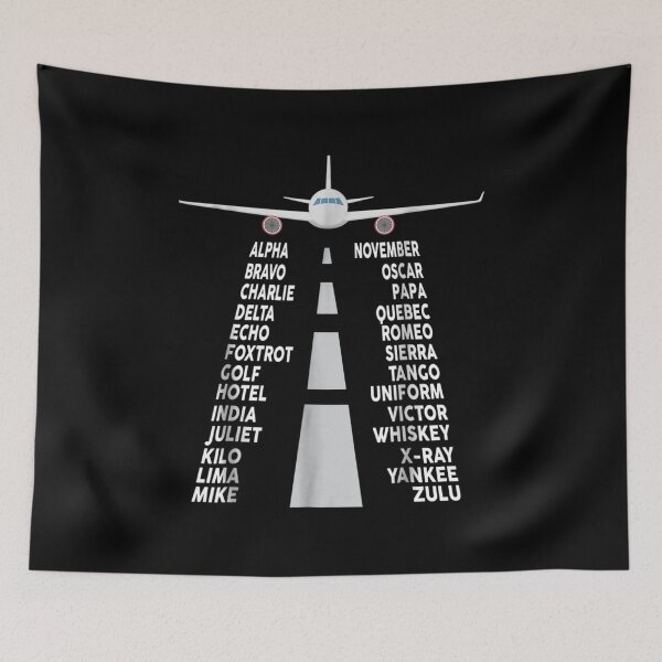Item preview,  Pilot Airplane Phonetic Alphabet Gift For designed and sold by ralphscruggs.